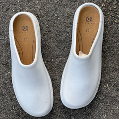 Women's NURSE MATES •Quarky• EVA Clog 10MW White