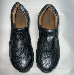 Women’s Nurse Mates London Gored Slip-on 7M Black Prism Leather