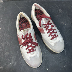 Men’s Ecco Street Premier Hydromax Spikeless Golf Shoes 42 White/ Red