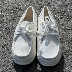 Women's NURSE MATES •Annie Lo• Lace-up 8W white Leather