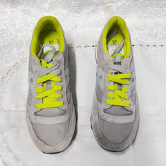 Women’s Saucony Jazz Running Shoe7M Grey/Lime
