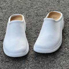 Women's NURSE MATES •Quarky• EVA Clog 10MW White