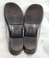 Women’s Nurse Mates Dakota Pillow-top Comfort Clog 8M Grey Timber Leather