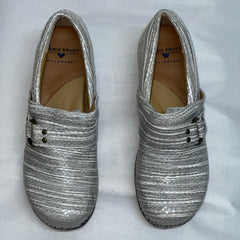 Women’s Nurse Mates Dakota Pillow-top Comfort Clog 8M Grey Timber Leather