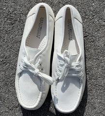 Women's NURSE MATES •Annie Lo• Lace-up 8W white Leather