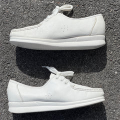 Women's NURSE MATES •Annie Lo• Lace-up 8W white Leather
