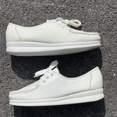 Women's NURSE MATES •Annie Lo• Lace-up 8W white Leather