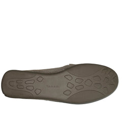 TAHARI Women's •Tina 2• Reptile Embossed Leather Jeweled Moc-toe Slip-on 9M