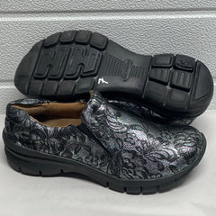 Women’s Nurse Mates London Gored Slip-on 7M Black Prism Leather