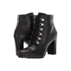 ADRIENNE VITTADINI Women's •Thad• Lug Sole Lace-up Bootie 6M Walnut Leather
