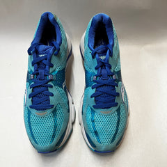 Womens Saucony Progrid Mirage 3 Running Shoe Blue/White Size 11M Preowned Athletic