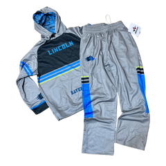 Men's Allerson Atheletic Lincoln Ravens Gameday Fleece Hoody & Pant Set Large