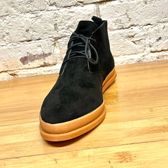 FRENCH CONNECTION Women's Patsie Desert Boot -Black- Butter Suede