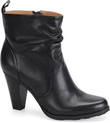 SOFFT Women's Toby •Black Leather• Ankle Boots - ShooDog.com