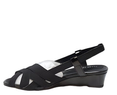 ELLEN TRACY Women's Jonas Sandal - Black Patent - Multi SZ - NIB - MSRP $69 - ShooDog.com