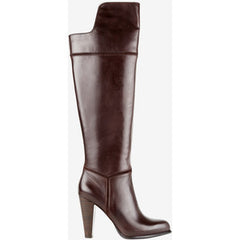 FRENCH CONNECTION Women's Cai •Bitter Chestnut• Round Toe Leather Knee High Boot - ShooDog.com