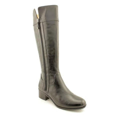 Ellen Tracy Women's 'Success' Boots -Black Leather- - ShooDog.com