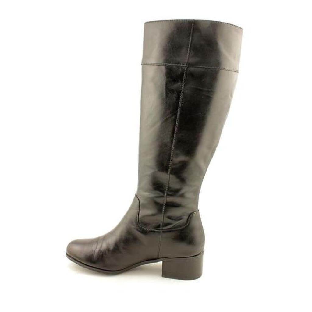 Ellen Tracy Women's 'Success' Boots -Black Leather- - ShooDog.com