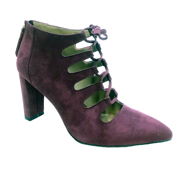 ADRIENNE VITTADINI Women's •Neano• Suede Lace-up Bootie - ShooDog.com