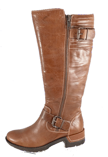 SOFFT Women's Adama •Distressed Caramel Leather• Riding Boot - ShooDog.com