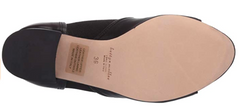Bettye Muller Women's •Bettina• Peep-toe Ankle Bootie Black Nappa 8.5M