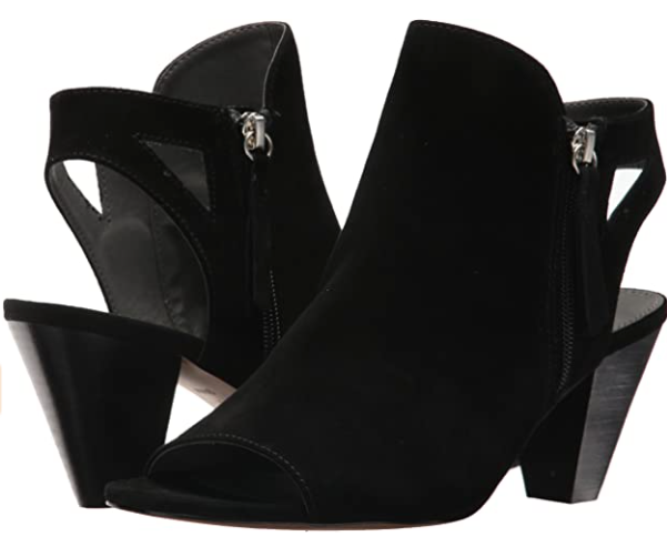 ADRIENNE VITTADINI Women's •Phyre• Cone Block-Heel Shootie 7M