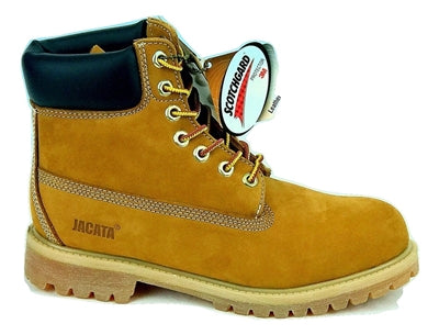 Men's JACATA •6" Classic Nubuck• Work Boot 8106 Wheat - ShooDog.com