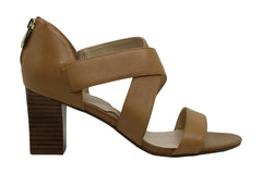 ADRIENNE VITTADINI Women's •Rowsey• Heeled Leather Sandal