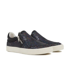 Ash Women's Intense Bis Fashion Sneaker -Black Twinkle- - ShooDog.com