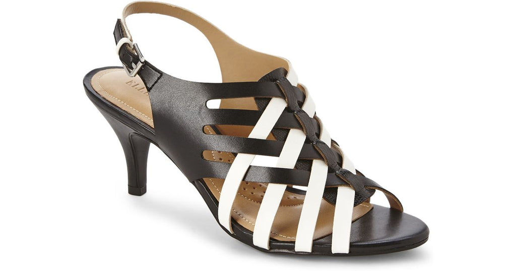 ELLEN TRACY •Sonoma• Black/White Pump - ShooDog.com