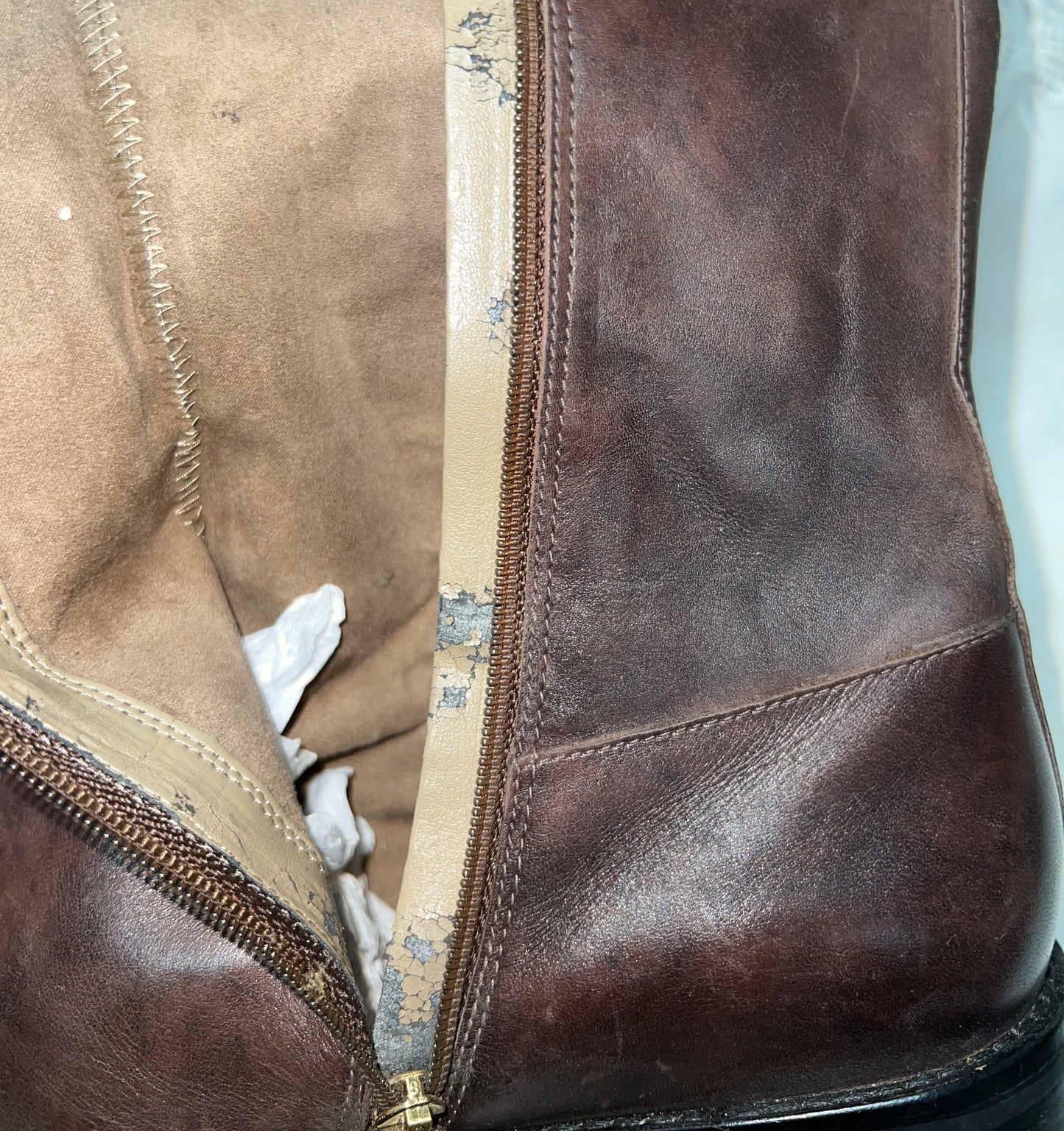 ECCO Women's Hobart Tall Strap Boot  42EU - Brown Leather