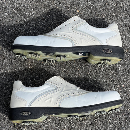 Womens ECCO Golf shoes 39EU White/Silver Hydromax Leather