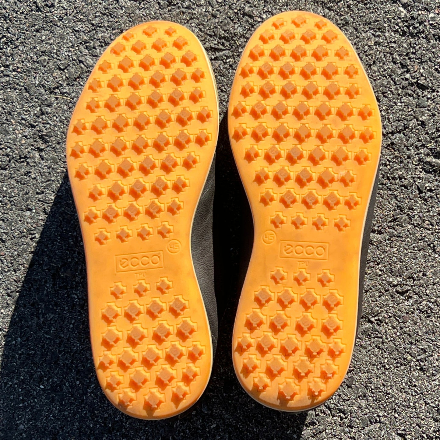 Men’s Ecco Street Premier Cleat-less Golf Shoe 45EU • Black  Leather