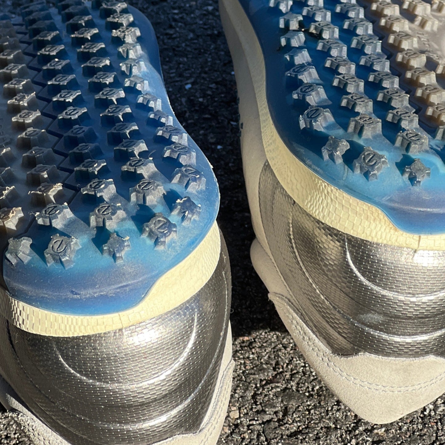 Men’s Ecco  Biom Spikeless Golf Shoes 44EU -Grey/Blue- Hydromax Yak Leather