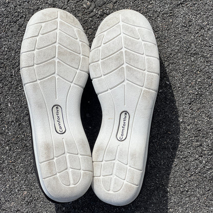 Comfortiva by SoftSpots Women’s •Tinsley•  Comfort Slip-on 7.5M Black Suede