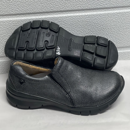 Women’s Nurse Mates London Gored Slip-on 6 1/2W Black Sparkle Leather