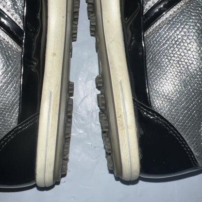 Women’s Ecco Street Spikeless Golf Shoe 41EU Black/Metallic Hydromax Leather