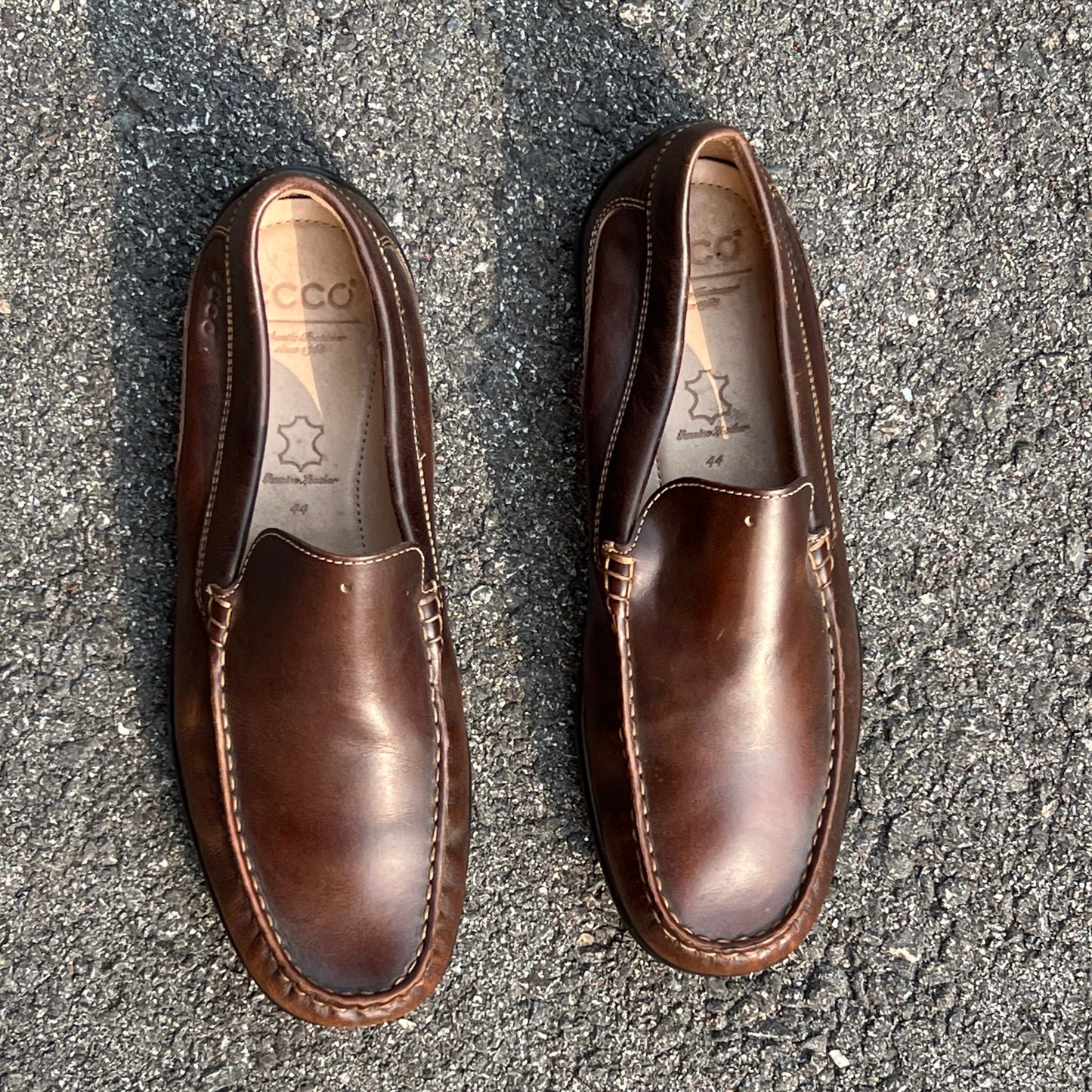 Men’s Ecco Classic Driving  Moc 44EU Brown Leather