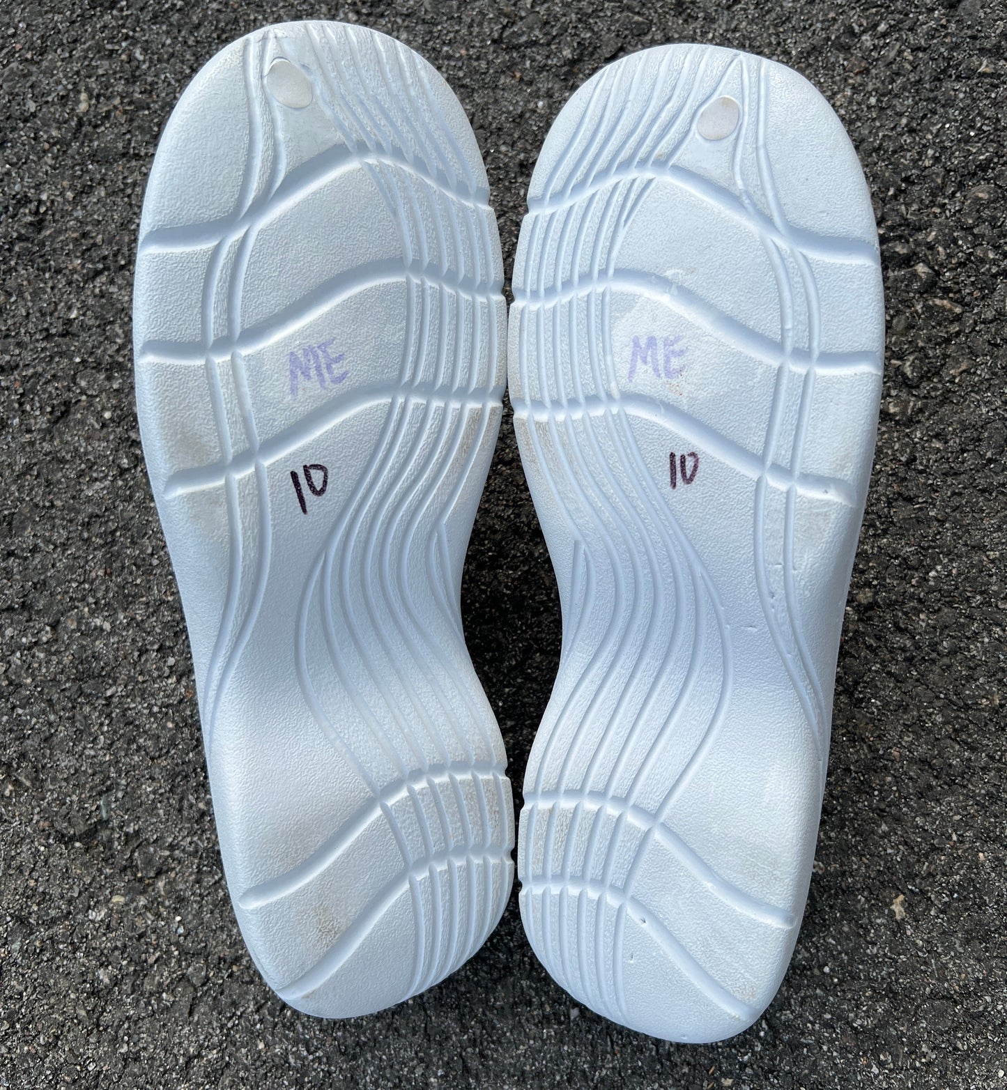 Women's  NURSE MATES  •Quarky•  EVA Clog 10MW  White