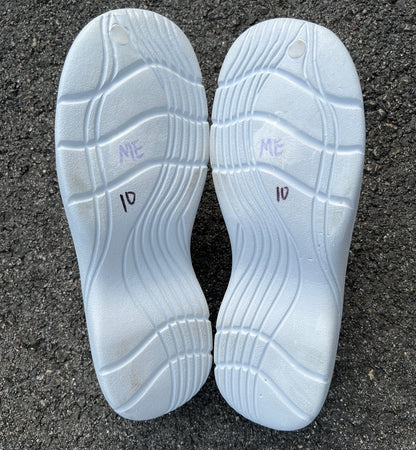 Women's  NURSE MATES  •Quarky•  EVA Clog 10MW  White