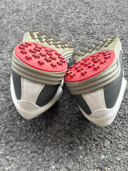 Men’s Ecco  Premier Cleat-less Golf Shoe 46EU •White/ Grey• Hydromax  Leather