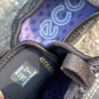 Women’s Ecco Lagoon Mesh Water Sneaker 40EU Black/Purple/White