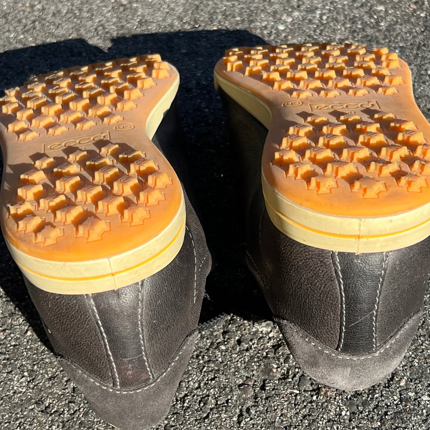 Men’s Ecco Street Premier Cleat-less Golf Shoe 45EU • Black  Leather