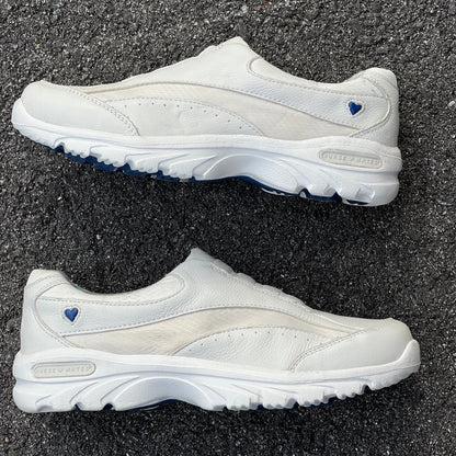 Women's  NURSE MATES  •Sami•  Slip-on Athletic 9.5M  White Leather