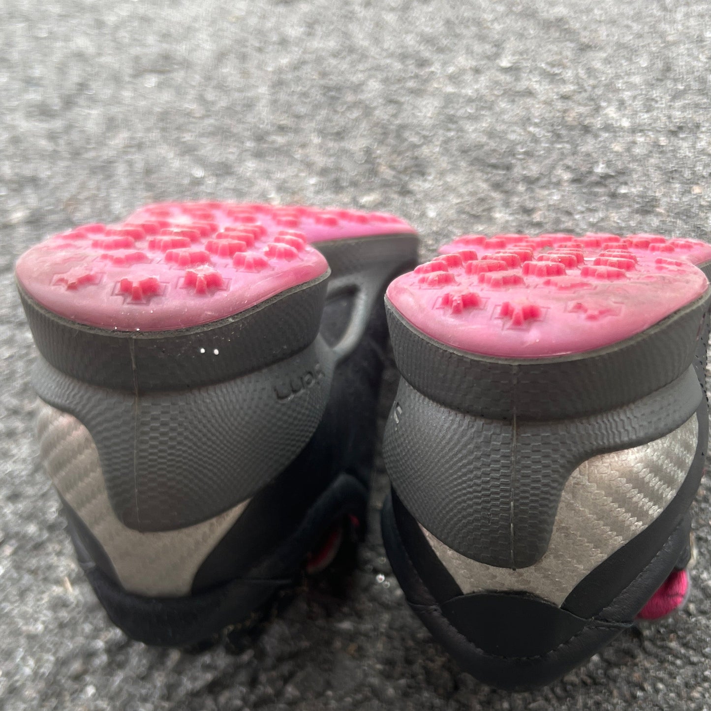 Women’s Ecco  Biom Spikeless Golf Shoes 39EU -Black/Pink- Hydromax Yak Leather