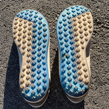 Men’s Ecco  Biom Spikeless Golf Shoes 44EU -Grey/Blue- Hydromax Yak Leather