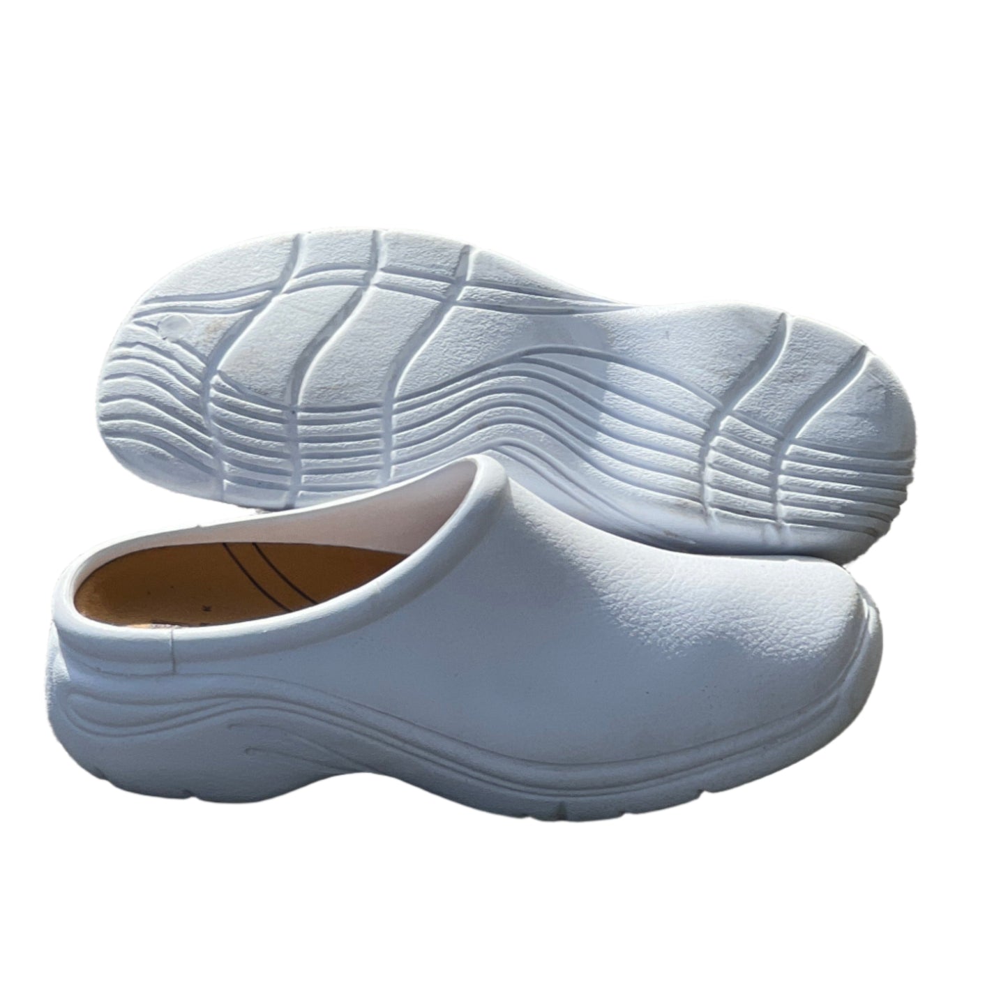 Women's  NURSE MATES  •Quarky•  EVA Clog 7MW  White