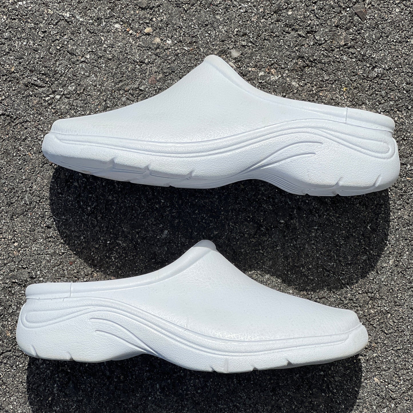 Women's  NURSE MATES  •Quarky•  EVA Clog 7MW  White