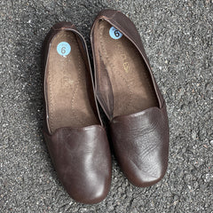 Woman’s  Aerosoles by Suregrip 6M brown leather Non-Slip Sole