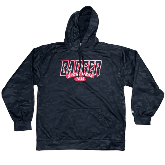Men's  •Badger Sport • MonoCam Embossed Hood black large